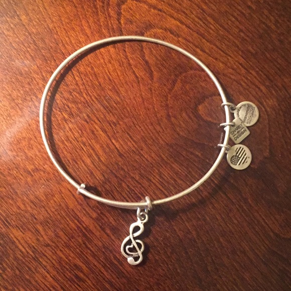 Alex and Ani Jewelry - Alex & Ani music note bangle